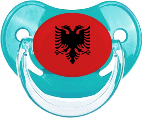 Bandera Albania: Chupete fisiológica personnalisée