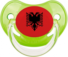 Bandera Albania Clásica Piruleta Fisiológica Verde