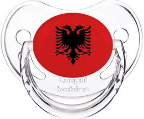Bandera Albania Clásica Transparente Piruleta Fisiológica