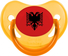 Bandera Albania Piruleta Fisiológica Fosforescente Amarillo