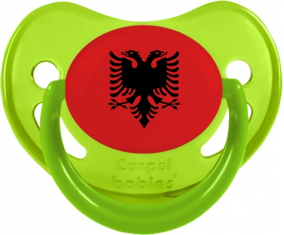 Bandera Albania Piruleta Fisiológica Fosforescente Verde
