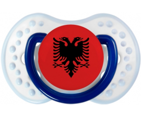 Bandera Albania Lollipop lovi dynamic clásico azul marino-blanco