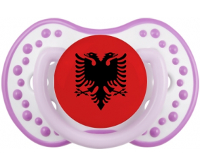 Bandera Albania Lollipop lovi dynamic Clásico White-Mauve