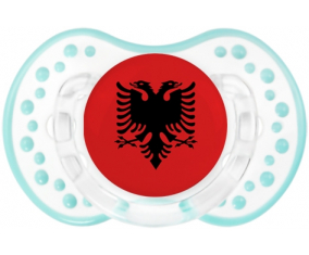 Bandera Albania Lollipop lovi dynamic clásico retro-laguna blanca