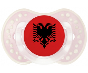 Flag Albania Lollipop lovi dynamic clásico retro-rosa-tierno