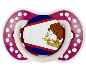 Samoa Americana Sucete lovi dynamic bandera fosforescente Fuchsia