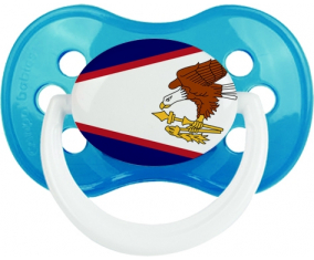 Samoa Americana Dragón Clásico Cyan Dragon Bandera