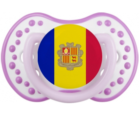 Bandera de Andorra Tetine lovi dynamic Clásico White-Mauve