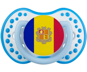 Bandera Andorra Tetina lovi dynamic fosforescente blanco-azul