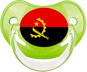 Bandera Angola Clásica Piruleta Fisiológica Verde