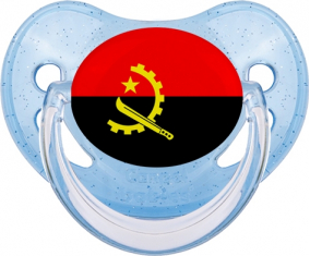 Angola Azul Lentejuelas Physiological Lollipop Bandera