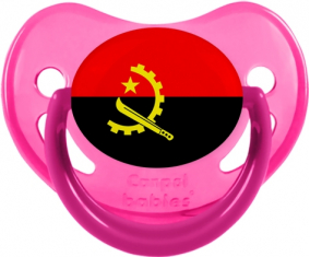 Bandera Angola Piruleta Fisiológica Fosforescente Rosa