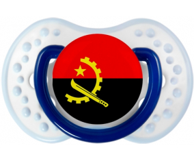 Bandera de Angola Lollipop lovi dynamic clásico azul marino-blanco