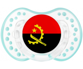 Bandera lollipop de Angola lovi dynamic clásico retro-laguna blanca