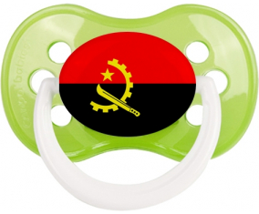 Angola Clásica Bandera Anatómica Verde Tetina