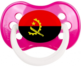 Angola anatómica bandera teetina clásica rosa oscura