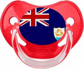 Anguilla Rojo Lentejuelas Bandera Piruleta Fisiológica