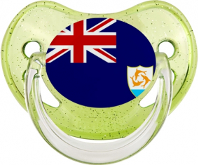 Anguilla Verde Lentejuelas Bandera Piruleta Fisiológica