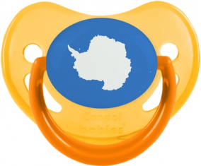Bandera Antártica Tetina Fisiológica Fosforescente Amarillo