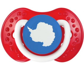 Suceto de bandera antártica lovi dynamic clásico rojo blanco