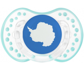 Suceto de bandera antártica lovi dynamic clásico de la laguna retro-blanca