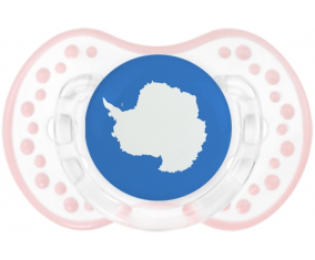 Sucete bandera antártica lovi dynamic clásico retro-blanco-rosa-tierno