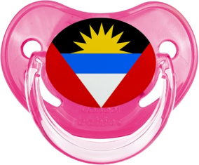 Bandera Antigua y Barbuda Sucete Rosa Clásica Fisiológica