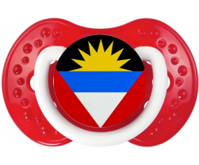 Bandera Antigua y Barbuda Tetine lovi dynamic Clásico Blanco-Rojo