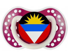 Bandera Antigua y Barbuda Tetina lovi dynamic Fucsia Fosforescente