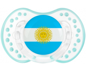 Bandera argentina Lollipop lovi dynamic clásico retro-laguna blanca