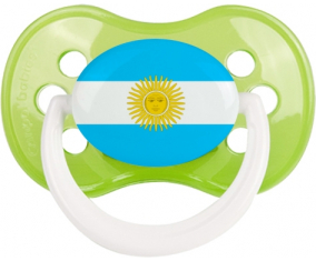 Bandera argentina Anatómica Clásico Verde
