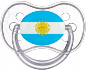 Bandera argentina anatómica clásico transparente
