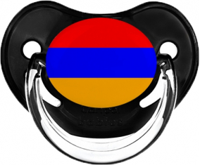 Bandera Armenia Clásica Piruleta Fisiológica Negra