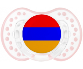 Flag Armenia Lollipop lovi dynamic clásico retro-blanco-rosa-tierno