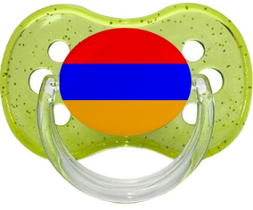 Bandera Armenia Tetine Cherry Verde lentejuelas