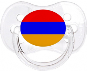 Bandera Armenia Tetine Cherry Classic Transparente