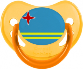 Aruba Tétine Fisiológica Estina Fosforescente Amarillo