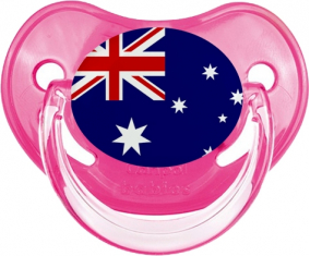 Bandera Australia Sucete Fisiológico Clásico Rosa