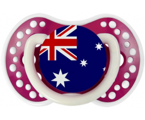 Bandera tetina de Australia lovi dynamic fucsia fosforescente