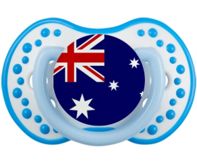 Bandera tetina de Australia lovi dynamic fosforescente blanco-azul