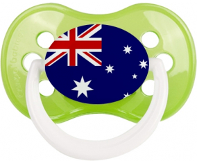 Bandera Australia Clásico Verde Anatómico Lollipop