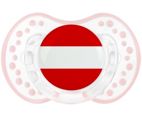 Flag Austria Lollipop lovi dynamic clásico retro-blanco-rosa-tierno