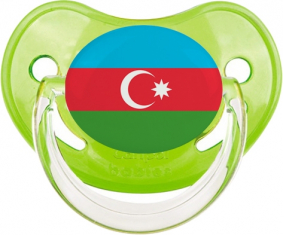 Bandera de Azerbaiyán Clásica Piruleta Fisiológica Verde