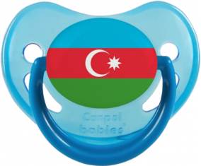 Bandera de Azerbaiyán Fosforescente Azul Piruleta Fisiológica