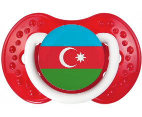 Bandera de Azerbaiyán Piruleta lovi dynamic Clásico Blanco-Rojo