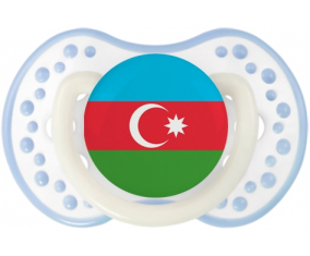 Bandera de Azerbaiyán Lollipop lovi dynamic clásico blanco-cian