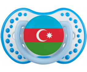 Bandera azerbaiyana Lollipop lovi dynamic fosforescente azul-blanco