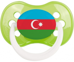 Bandera de Azerbaiyán Clásica Piruleta Anatómica Verde