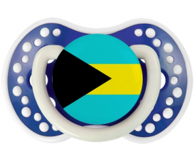 Bandera de Bahamas Sucete lovi dynamic azul marino fosforescente
