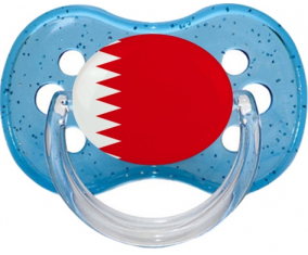 Bahrain Bandera Azul Cereza Brillo Lollipop